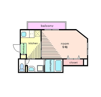 東京都文京区小石川５丁目 賃貸マンション 1K