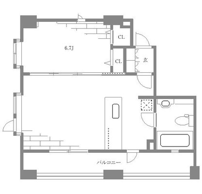 拓殖大学 マンション 1LDK