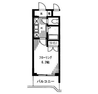 東京都文京区関口１丁目 賃貸マンション 1K