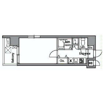 東京都新宿区山吹町 賃貸マンション 1K