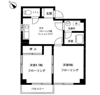 東京都文京区千石２丁目 賃貸マンション 2DK