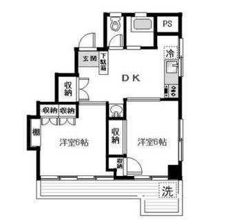 東京都豊島区南大塚２丁目 賃貸マンション 2DK