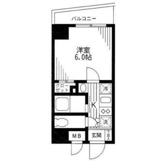 東京都新宿区早稲田鶴巻町 賃貸マンション 1K