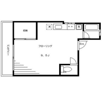 東京都新宿区赤城下町 賃貸マンション 1R