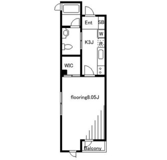 東京都文京区小石川３丁目 賃貸マンション 1K