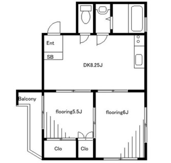 東京都文京区水道１丁目 賃貸マンション 2DK