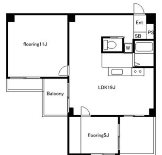 東京都文京区小石川５丁目 賃貸マンション 2LDK