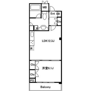 東京都文京区春日２丁目 賃貸マンション 1LDK